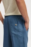 Linen Trouser, MOONLIGHT BLUE - alternate image 4