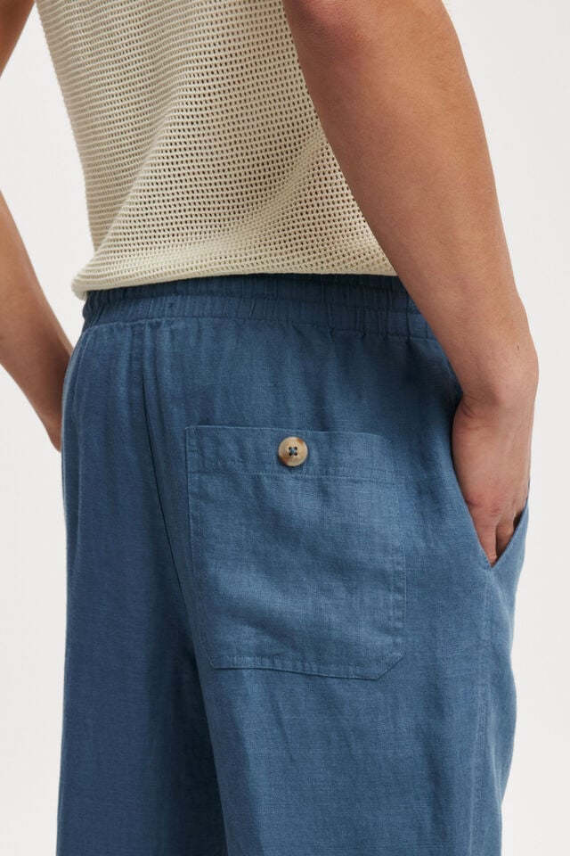 Linen Trouser, MOONLIGHT BLUE