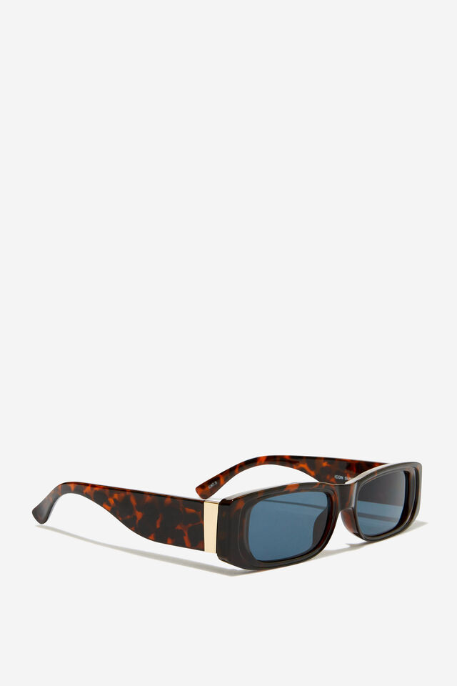 Icon Sunglasses, DARK TORT/BLACK