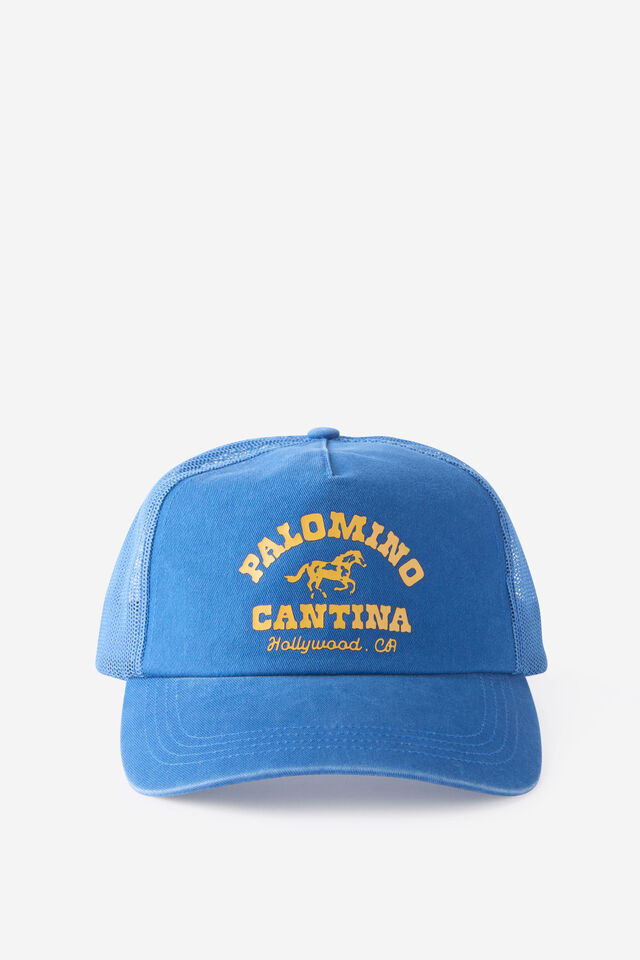 Trucker Hat, LIMOGES BLUE/PALOMINO CANTINA