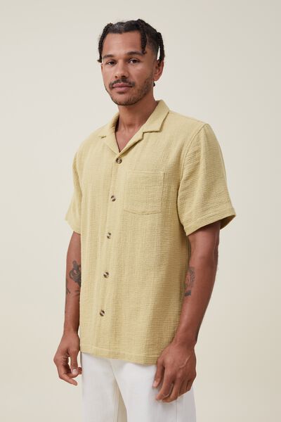 Palma Short Sleeve Shirt, PALE GREEN
