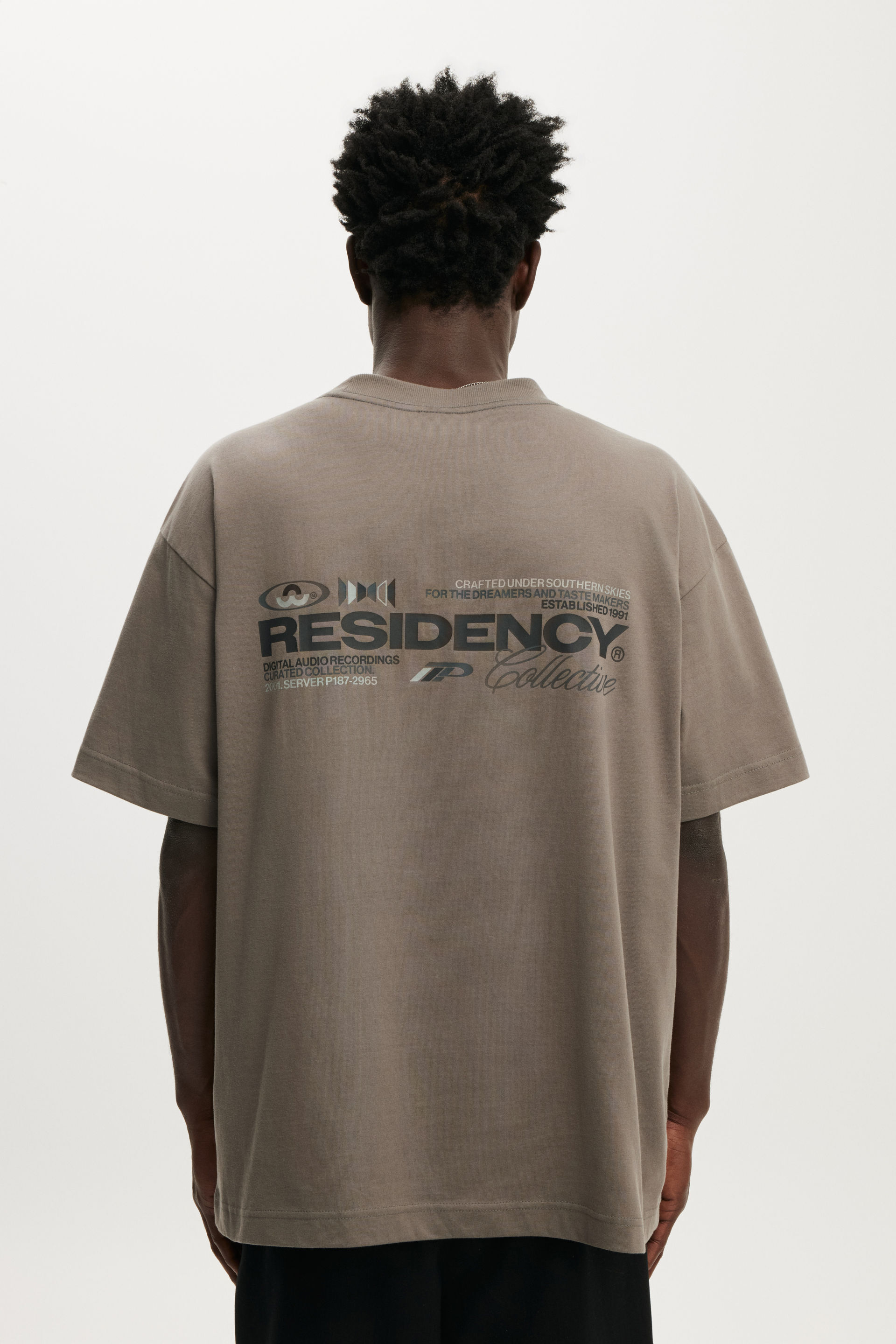 Box Fit Text T-Shirt