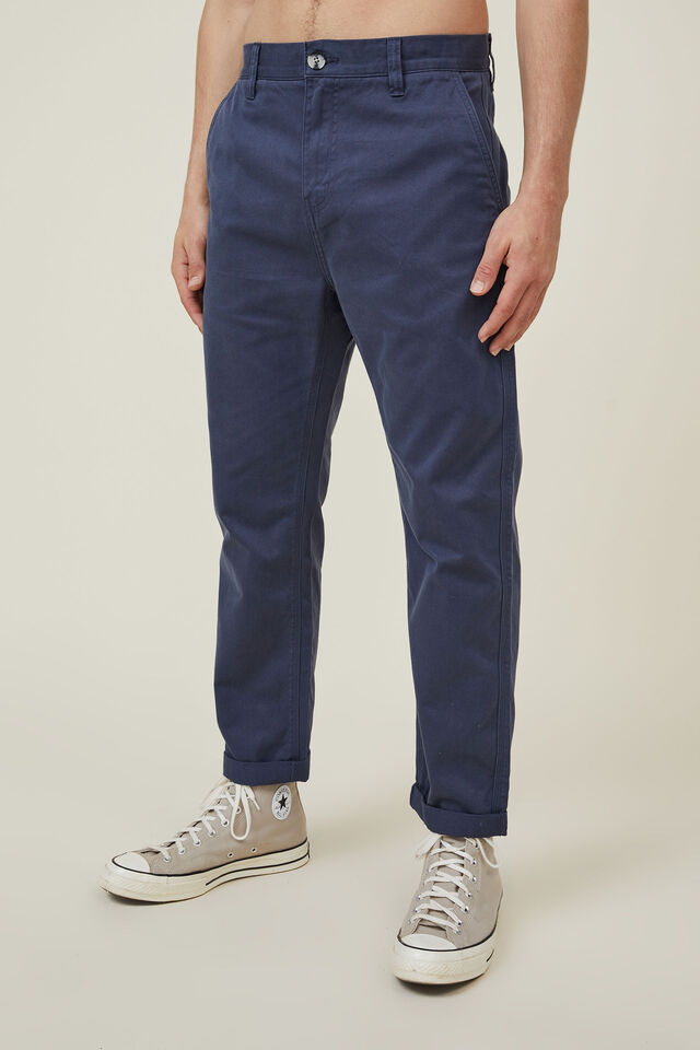 Relaxed Chino, WASHED NAVY