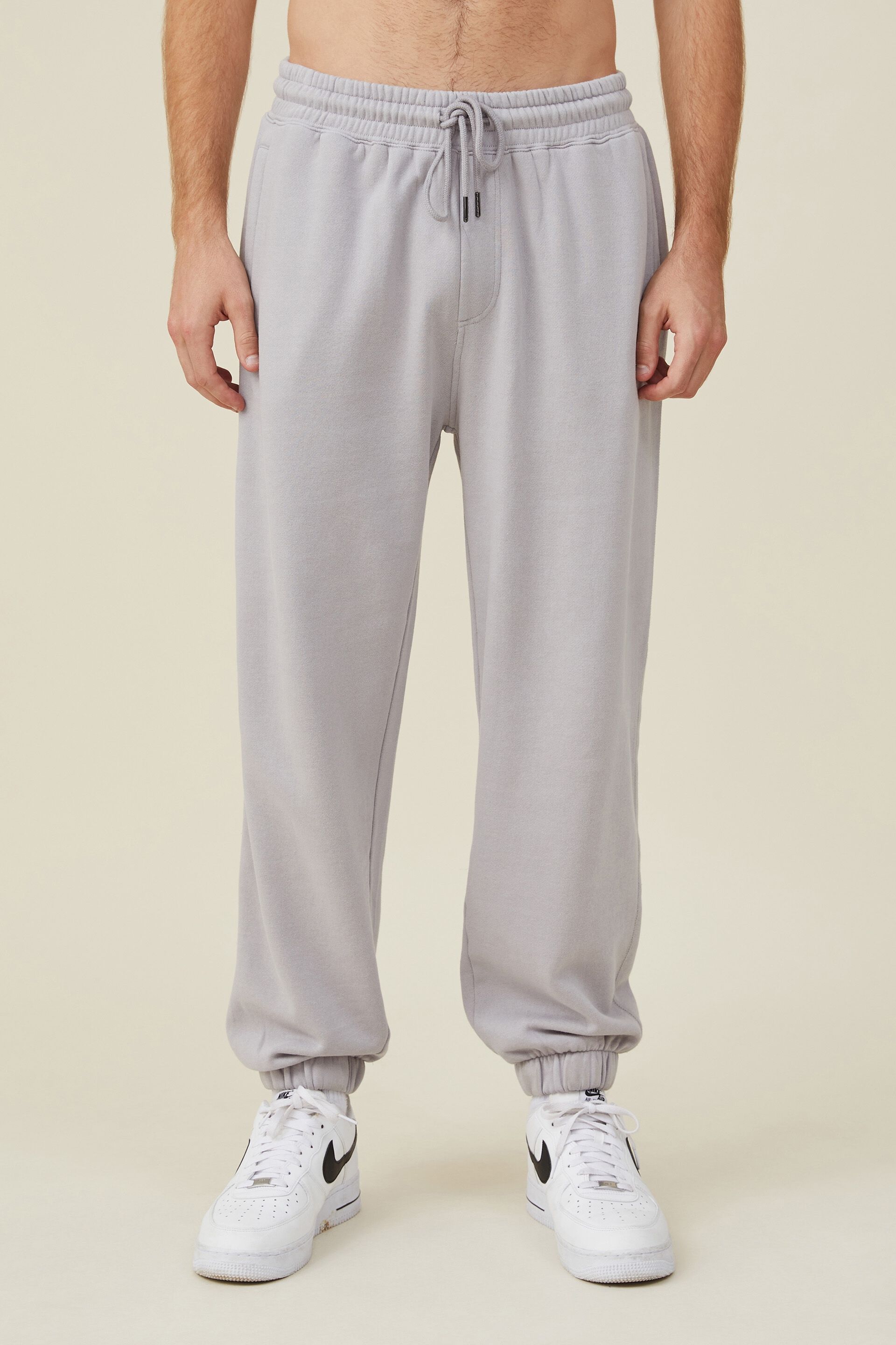 Grey Melan Cotton Track Pant | Mens Casual Wear Regular Fit Cotton Track  Pant