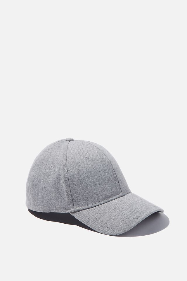 Stretch Fit Active Cap, GREY MARLE