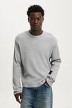 Select Colour: GREY MARLE WAFFLE