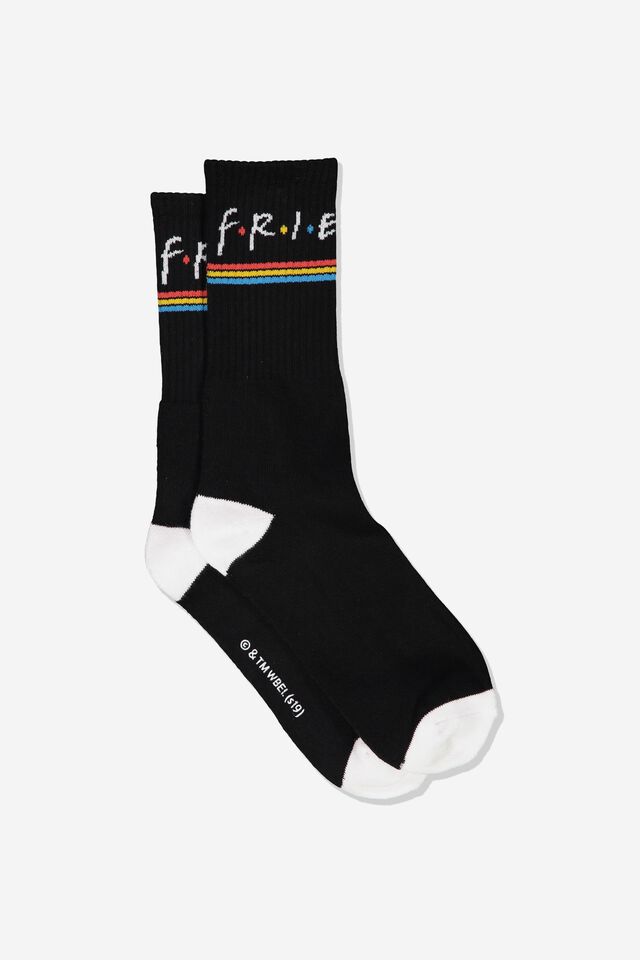Special Edition Active Sock, LCN WB BLACK/FRIENDS