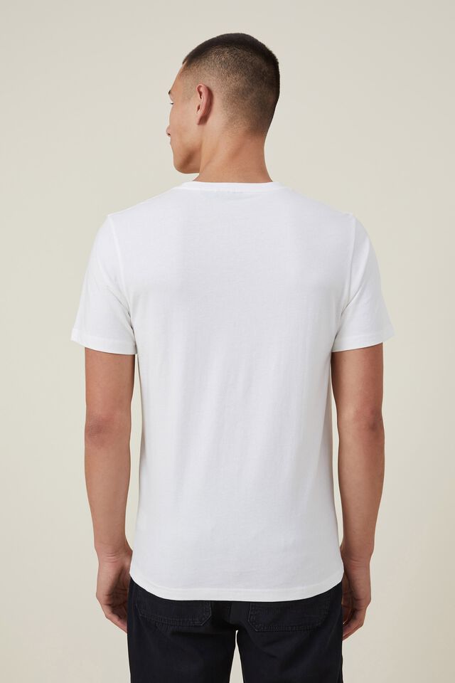 Tbar Collab Music T-Shirt, LCN MT VINTAGE WHITE/BIGGIE - IN MEMORY