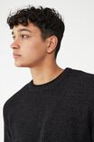 Crew Knit, TEXTURED CHARCOAL