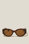 Óculos de Sol - Drifter Sunglasses, TORT/BROWN SMOKE - vista alternativa 1