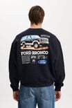 Box Fit Ford Crew Sweater, LCN FOR INK NAVY / FORD BRONCO - alternate image 3