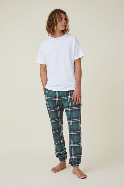 Lounge Pant, GREEN/RED/WHITE/CHECK