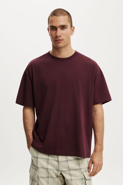 Box Fit T-Shirt, WINTER FIG WASH