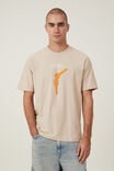 Post Malone Loose Fit T-Shirt, LCN BRA CASHEW / POST MALONE - KEYS - alternate image 1