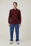Camisas - Greenpoint Long Sleeve Shirt, RED BUFFALO CHECK - vista alternativa 2