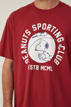 Snoopy Loose Fit T-Shirt, LCN PEA CHILLI PEPPER / PEANUTS SPORT CLUB - alternate image 2