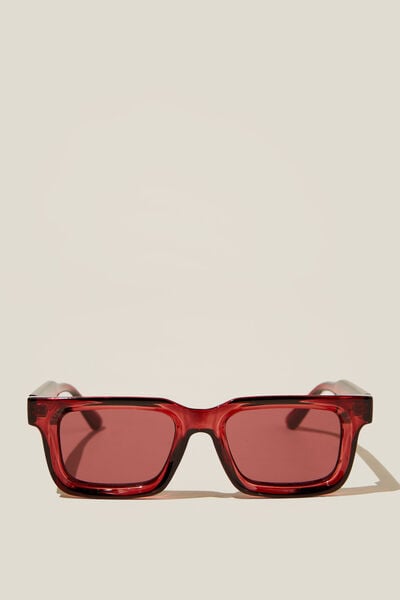 Óculos de Sol - Tribeca Sunglasses, BURGUNDY CRYSTAL