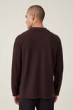 Jimmy Long Sleeve Polo, BROWN - alternate image 3