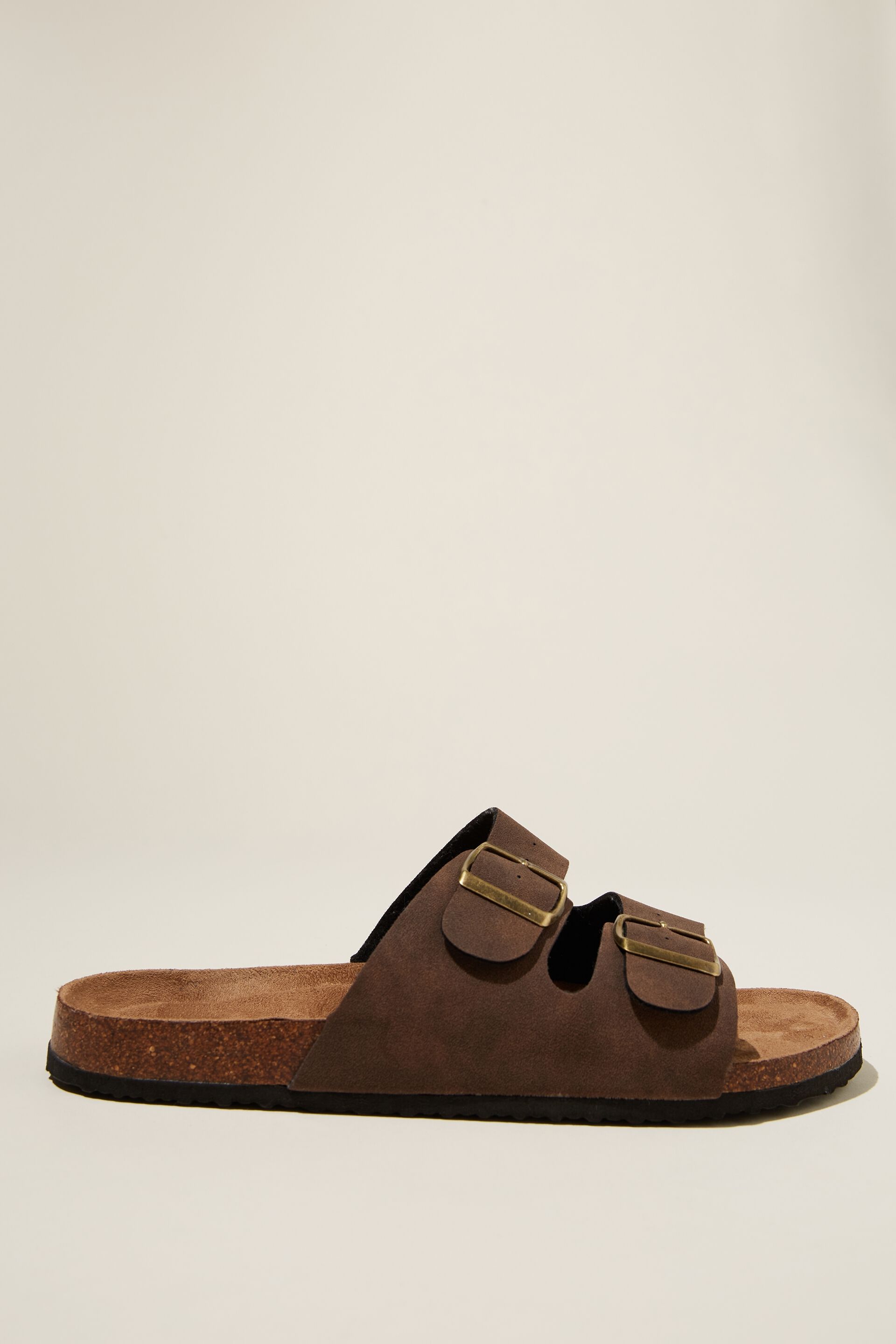 Amazon.com | BAMBOO Double Strap Camel Sandals | Sandals