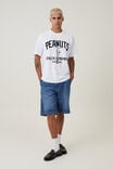 Snoopy Loose Fit T-Shirt, LCN PEA WHITE / PEANUTS ATH DEPT. - alternate image 2