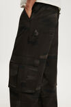 Super Baggy Cargo Pant, DARK BROWN CAMO - example image 4