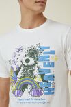 Tbar Art T-Shirt, VINTAGE WHITE/HEAVENLY - alternate image 4
