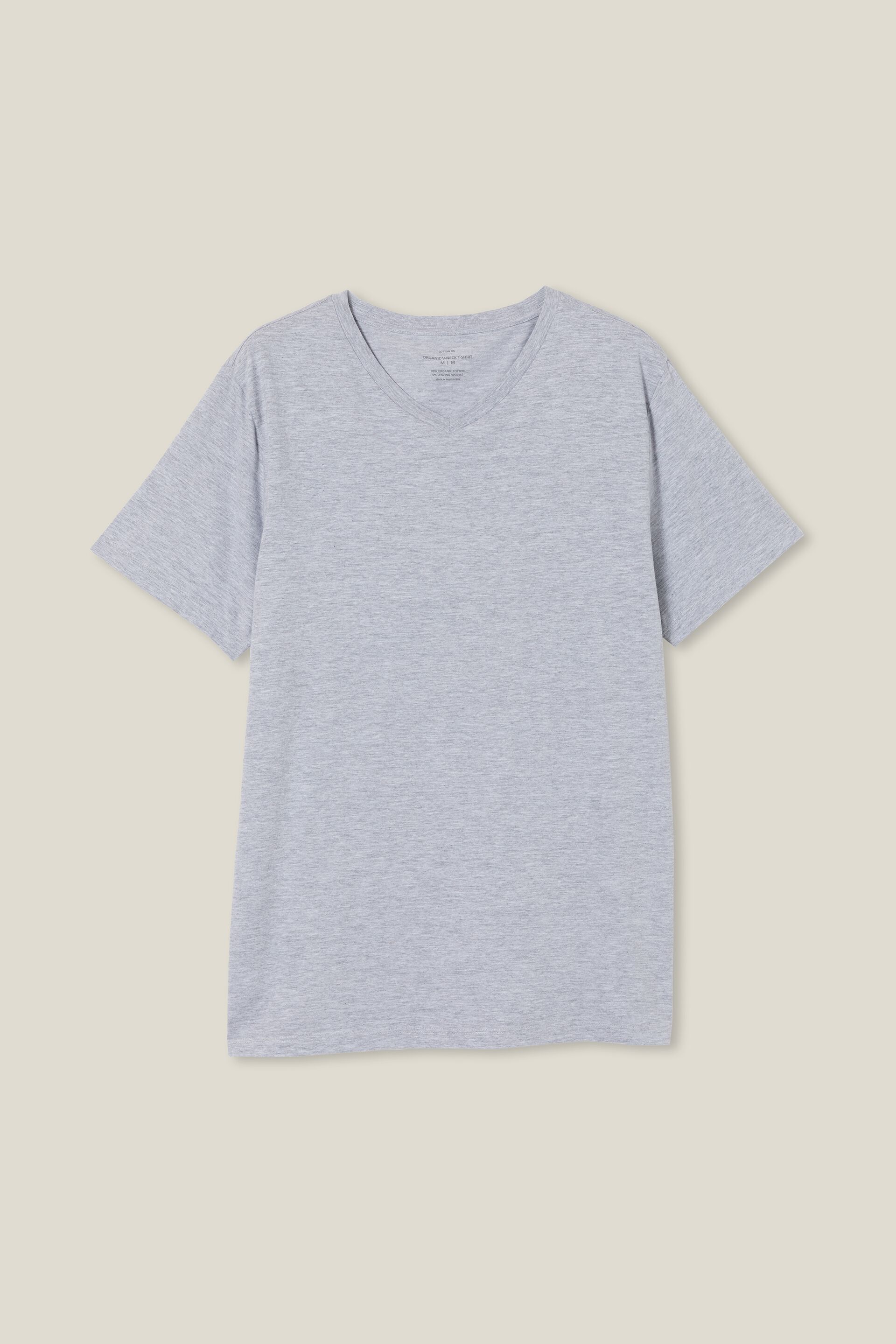 men's grey v neck undershirt