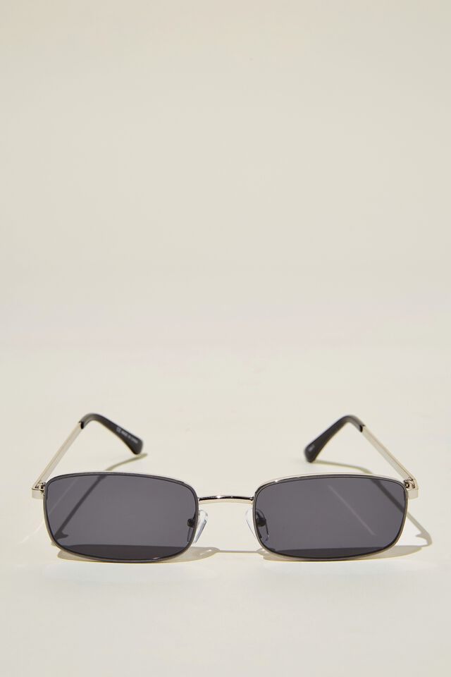 Óculos de Sol - The Streamline Sunglasses, SILVER FLASH / BLACK / SMOKE