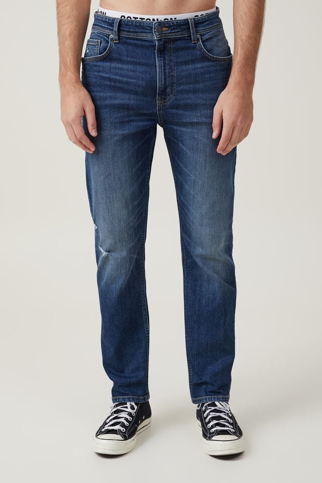 Slim Straight Jean, CLASH BLUE