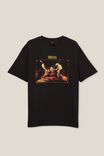 Premium Loose Fit Music T-Shirt, LCN MT WASHED BLACK/NIRVANA - MUDDY BANKS - alternate image 5