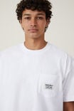 Shifty Boys Pocket T-Shirt, WHITE / SHIFTY BOYS PIP - alternate image 4