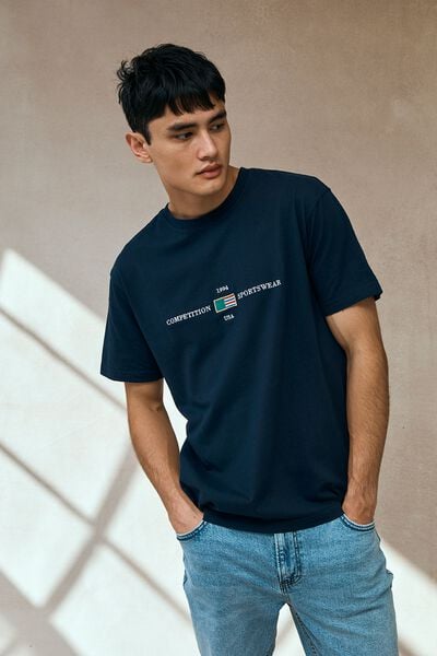 Premium Loose Fit Classic T-Shirt, TRUE NAVY/1994 SPORTSWEAR