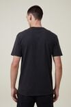 Premium Loose Fit Music T-Shirt, LCN LED WASHED BLACK/LED ZEPPELIN-ICARUS LOGO - alternate image 3