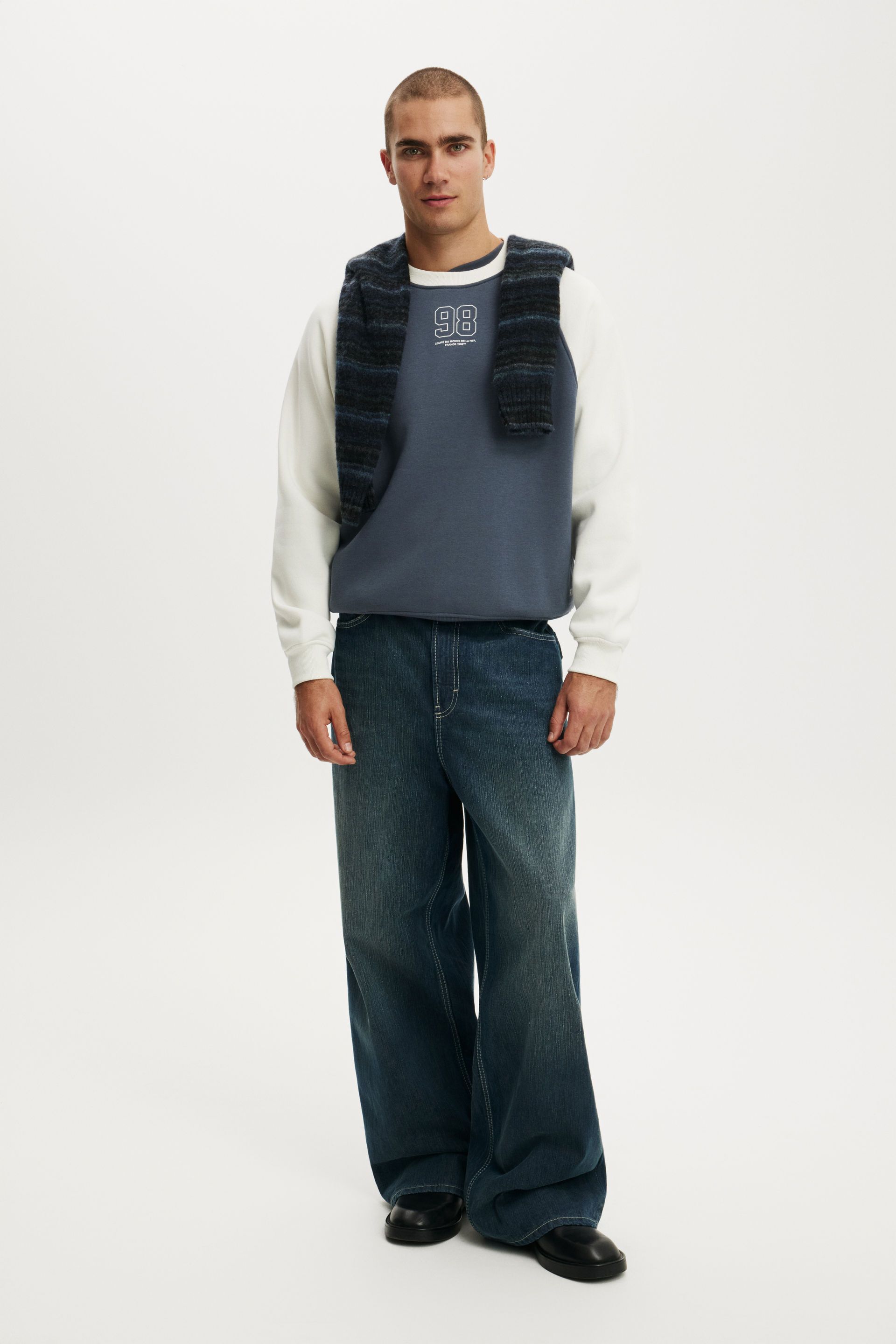 Fifa Box Fit Crew Sweater