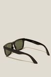 Beckley Polarized Sunglasses, GLOSS BLACK/GREEN - alternate image 3
