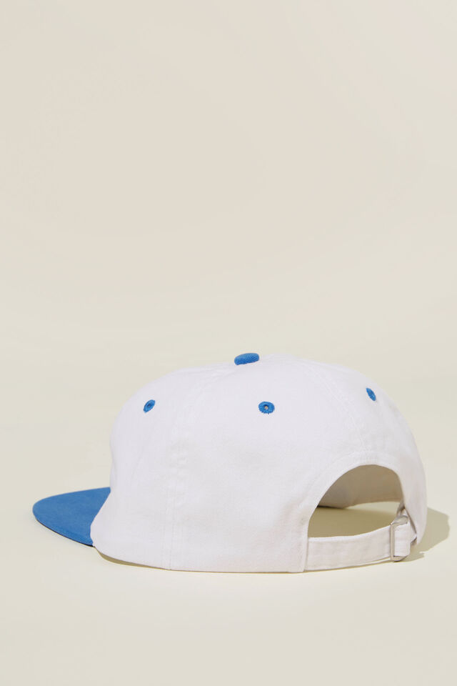 Dabsmyla 5 Panel Hat, LCN DBM WHITE/BLUE/DREAMS