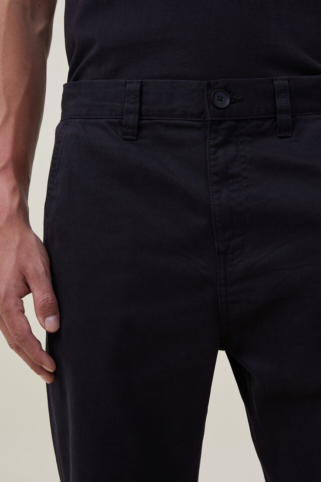Relaxed Chino, TRUE BLACK
