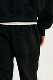 Baggy Sweat Pant, BLACK - example image 4