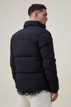 Jaqueta - Recycled Puffer Jacket, BLACK - vista alternativa 3