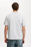 Loose Fit Art T-Shirt, LIGHT GREY MARLE/COWBOYS - alternate image 3