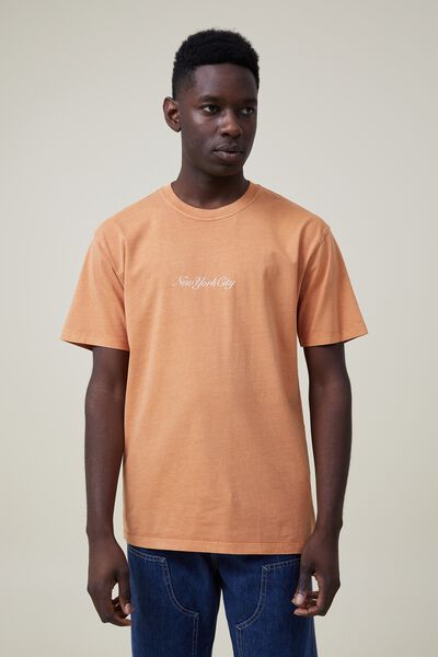 Easy T-Shirt, ORANGE SUN/NEW YORK CITY