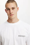 Box Fit Easy T-Shirt, WHITE/BECKLEY MONOCHROME CURATED - alternate image 4