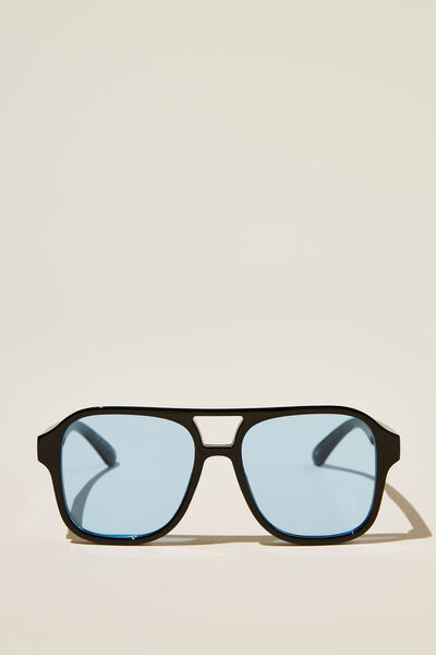 The Law Sunglasses, BLACK/ BLUE