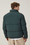 Jaqueta - Recycled Puffer Jacket, DEEP TEAL - vista alternativa 3