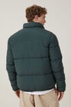 Recycled Puffer Jacket, DEEP TEAL - alternate image 3