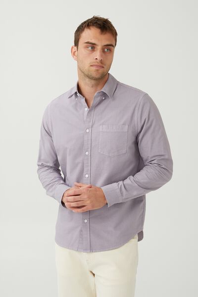 Mayfair Long Sleeve Shirt, VINTAGE FROSTY LILAC
