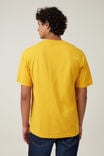 Organic Loose Fit T-Shirt, SAFFRON YELLOW - alternate image 3