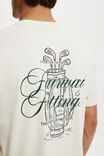 Camiseta - Everyday Fit Graphic T-Shirt, VINTAGE WHITE / ATTIRE - vista de exemplo 4