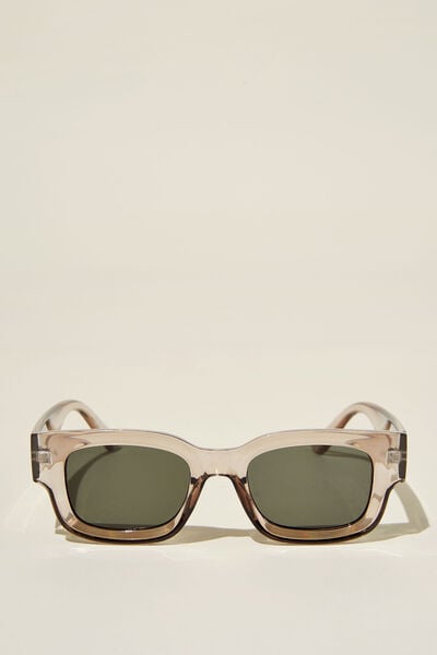 The Relax Sunglasses, COLA CRYSTAL/DARK GREEN