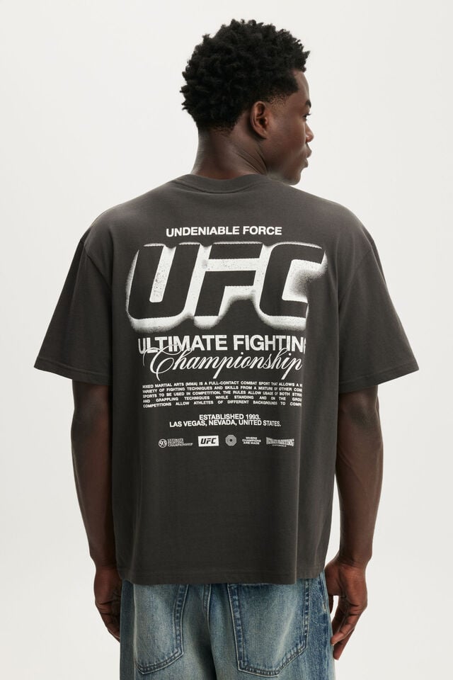 Everyday Fit Ufc T-Shirt, LCN UFC FADED SLATE / UFC - UNDENIABLE FORCE